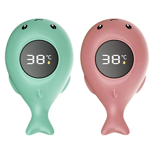 Baby Bath Temperature Monitor LED Display Bath Thermometer Cartoon Digital Water Temperature Meter Bath Floating for Kids Toddle